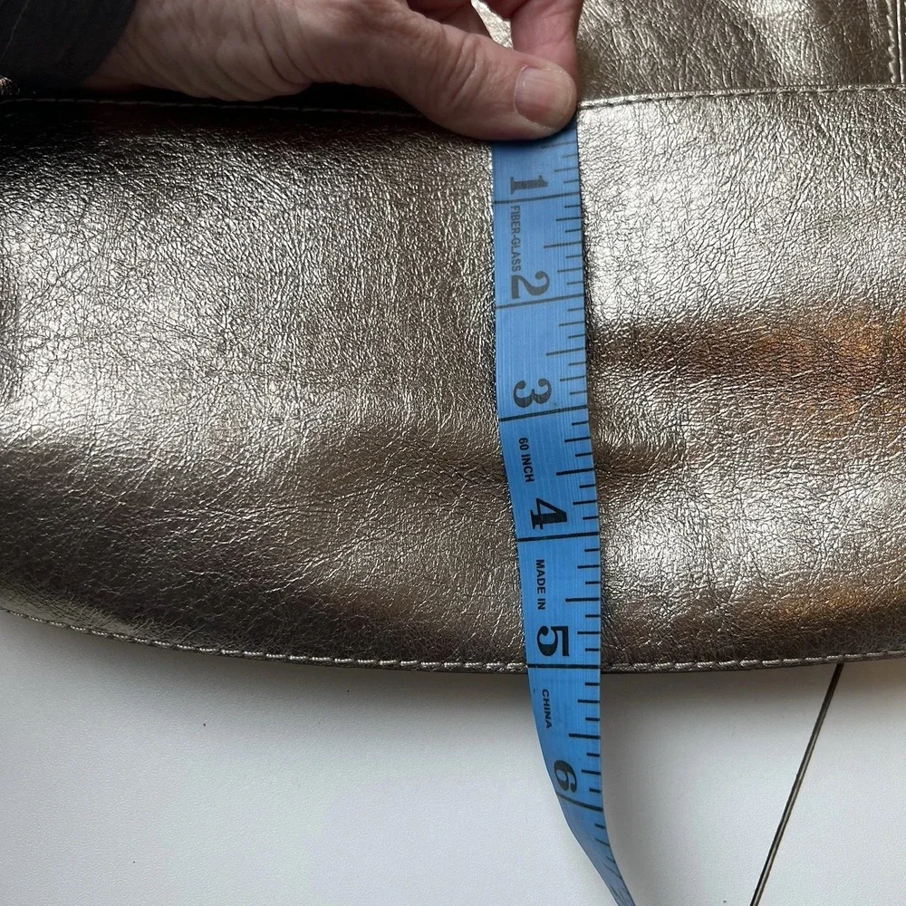 The Sak Gold Distressed Pig Leather Mod Hobo Bag